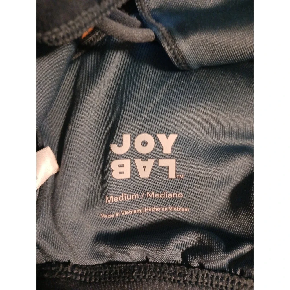 Joy Lab Women's Blue Gray Sports Bra,‎ Size Medium